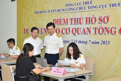 Thời gian và địa điểm tổ chức kỳ thi tuyển công chức thuế khu vực miền Bắc