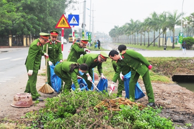 Sắp có quy định mới về công tác bảo vệ môi trường trong Công an nhân dân