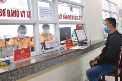 Mức thu mới trong đăng ký, cấp biển phương tiện giao thông cơ giới đường bộ