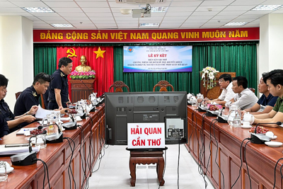 Hải quan Cần Thơ ký Biên bản ghi nhớ với 05 doanh nghiệp