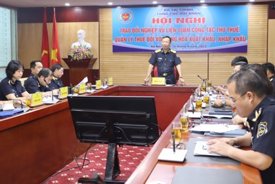Trao đổi nghiệp vụ thu thuế, quản lý thuế với hàng hoá xuất nhập khẩu