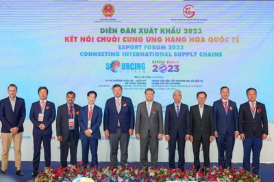 Vietcombank tham dự "Kết nối chuỗi cung ứng hàng hoá quốc tế”