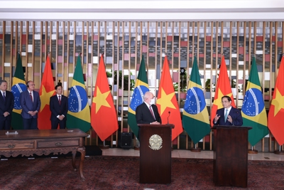 Việt Nam - Brazil phấn đấu thương mại song phương đạt 15 tỷ USD vào năm 2030