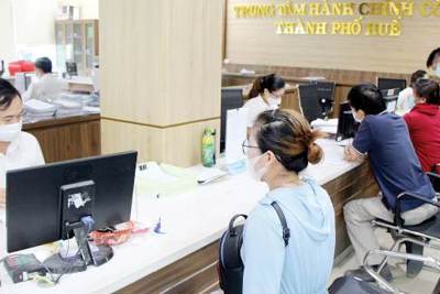 Nghiên cứu sự hài lòng của người dân đối với chất lượng dịch vụ hành chính công bộ phận một cửa UBND TP. Huế