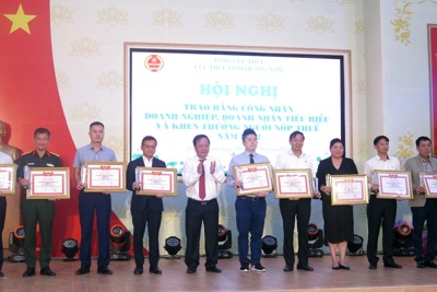 Cục Thuế Quảng Nam thu ngân sách nhà nước được hơn 12.000 tỷ đồng