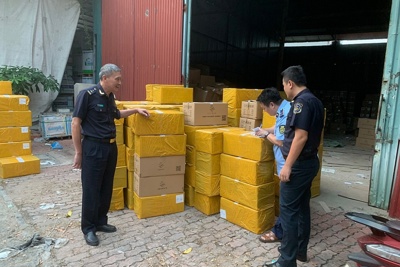 Hải quan Bắc Ninh phối hợp phát hiện kho chứa hơn 100.000 sản phẩm thuốc lá điện tử 