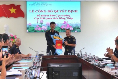 Bổ nhiệm Phó Cục trưởng Hải quan Đồng Tháp