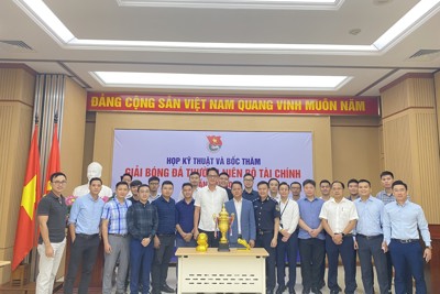 Đoàn Thanh niên Bộ Tài chính tổ chức Giải bóng đá thường niên lần thứ 30