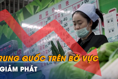 Trung Quốc đang tiến gần hơn đến giảm phát?