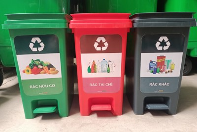 Hướng dẫn kỹ thuật phân loại chất thải rắn sinh hoạt 
