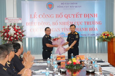 Điều động, bổ nhiệm Cục trưởng Cục Hải quan Khánh Hòa