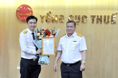 Tổng cục Thuế công bố quyết định bổ nhiệm Phó Vụ trưởng Vụ Dự toán thu thuế