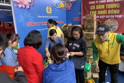 Nhiều hoạt động chăm lo Tết Nguyên đán 2024 cho người lao động 