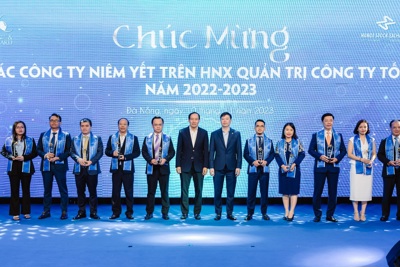 Vinh danh doanh nghiệp thực hiện quản trị công ty tốt nhất và minh bạch tốt nhất năm 2022-2023