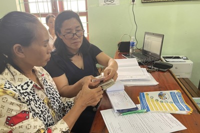 Tiếp nhận và xử lý 6.799 giao dịch đăng ký, đóng bảo hiểm xã hội tự nguyện