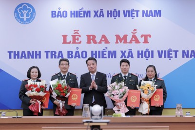 Ra mắt thanh tra Bảo hiểm Xã hội Việt Nam