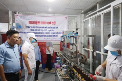 Bình Thuận: Các đề án khuyến công đã mang lại hiệu quả tích cực cho doanh nghiệp sản xuất