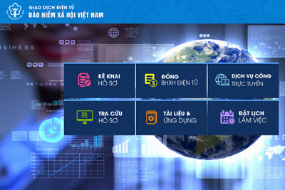 Danh mục dịch vụ công toàn trình ngành Bảo hiểm xã hội Việt Nam