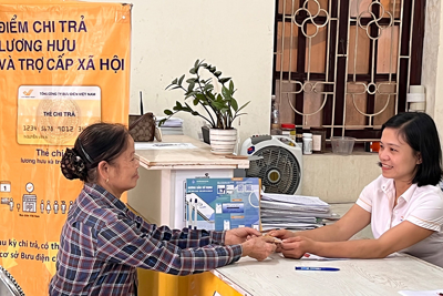 Linh hoạt chi trả lương hưu, trợ cấp bảo hiểm xã hội cho đối tượng thụ hưởng