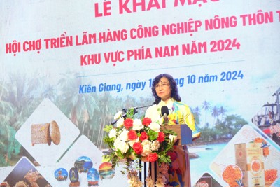Khai mạc Hội chợ Triển lãm hàng công nghiệp nông thôn tiêu biểu khu vực phía Nam năm 2024 