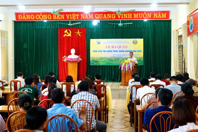Thái Nguyên ra quân Tổng điều tra nông thôn, nông nghiệp năm 2025 Thái Nguyên ra quân Tổng điều tra nông thôn, nông nghiệp năm 2025