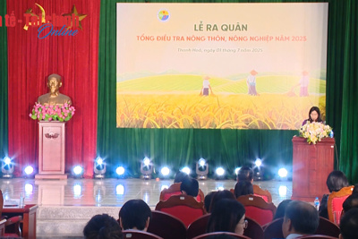 VIDEO: Cả nước ra quân Tổng điều tra nông thôn, nông nghiệp 2025 VIDEO: Cả nước ra quân Tổng điều tra nông thôn, nông nghiệp 2025