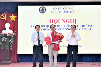 Ông Nguyễn Thanh Hải nhận nhiệm vụ làm Trưởng Thống kê tỉnh Cà Mau Ông Nguyễn Thanh Hải nhận nhiệm vụ làm Trưởng Thống kê tỉnh Cà Mau
