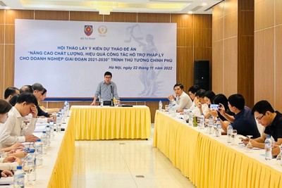 Nâng cao chất lượng công tác hỗ trợ pháp lý cho doanh nghiệp