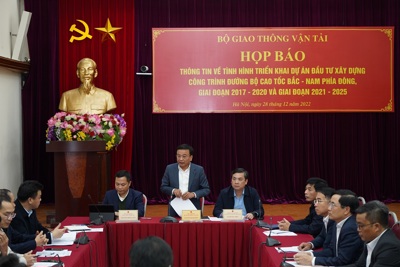 Đồng loạt khởi công 12 dự án cao tốc Bắc - Nam vào sáng 1 1 2023