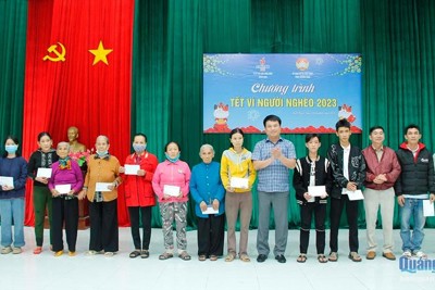 Nhiều hoạt động thiết thực chăm lo Tết cho người nghèo