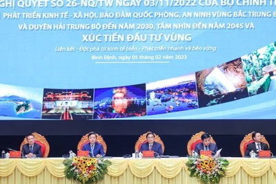 Chính phủ triển khai Chương trình hành động thực hiện Nghị quyết của Bộ Chính trị về Vùng Bắc Trung Bộ và Duyên hải Trung Bộ