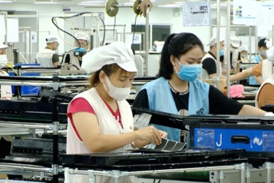 Ngành chế biến chế tạo dẫn đầu về dự án mới và vốn đầu tư FDI