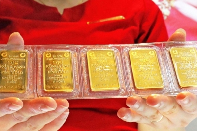 Vàng tăng dựng đứng sau động thái tăng lãi suất của Fed