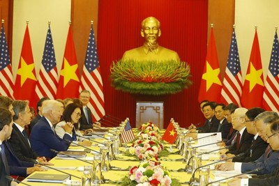 Tổng Bí thư Nguyễn Phú Trọng hội đàm với Tổng thống Hoa Kỳ Joe Biden