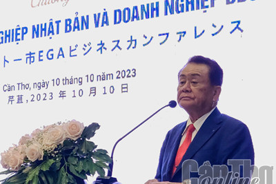 Gặp gỡ, kết nối đầu tư doanh nghiệp Nhật Bản và doanh nghiệp Đồng bằng sông Cửu Long