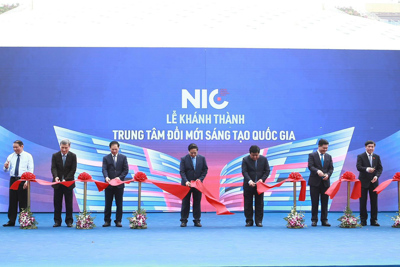 Lễ khánh thành Trung tâm Đổi mới sáng tạo Quốc gia
