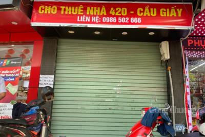 Kinh doanh cho thuê mặt bằng ế ẩm, nhiều nhà mặt phố thi nhau rao bán