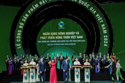 Agribank - Thương hiệu Quốc gia Việt Nam năm 2024