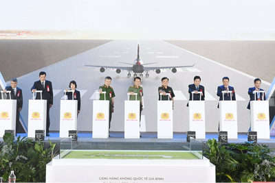 Bộ Công an khởi công Cảng hàng không quốc tế Gia Bình Bộ Công an khởi công Cảng hàng không quốc tế Gia Bình