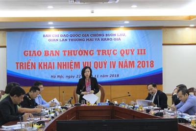 Phát hiện, xử lý 79.515 vụ buôn lậu, gian lận thương mại trong quý III/2018