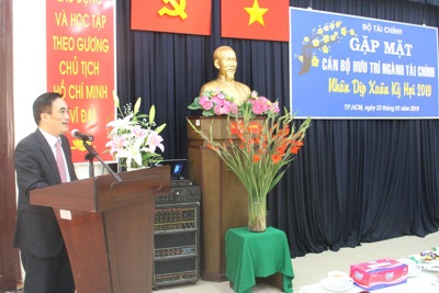 Lãnh đạo Bộ Tài chính gặp mặt cán bộ hưu trí phía Nam