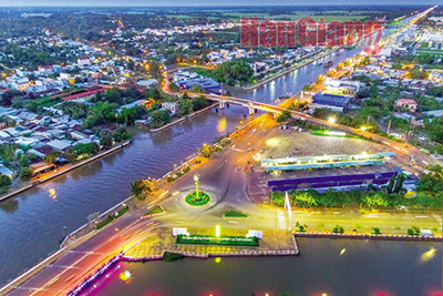 Xuân về trên đất Hậu Giang
