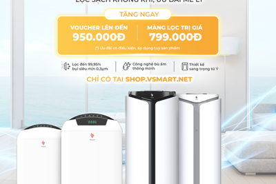VinSmart trình làng máy lọc không khí và giải pháp quản lý nhà thông minh