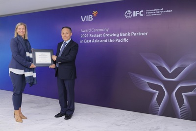VIB nhận giải thưởng Ngân hàng tăng trưởng nhanh nhất trong hoạt động tài trợ thương mại