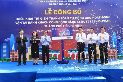 Vietbank tham gia triển khai thí điểm thanh toán tự động trên xe buýt