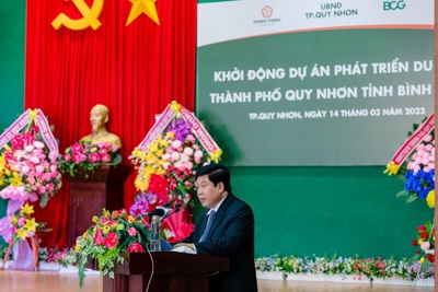 Khởi động dự án phát triển TP. Quy Nhơn thành điểm đến hàng đầu châu Á 