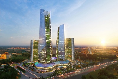 Có gì trong tổ hợp Trung tâm tài chính - Thương mại - Dịch vụ 4.0 đầu tiên ở Hà Nội?