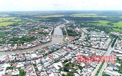 Hậu Giang tiếp tục nâng chất các đô thị