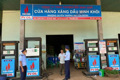 Giám sát chặt hoạt động kinh doanh xăng dầu