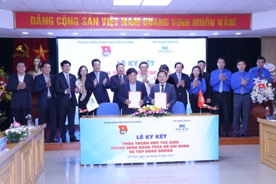 Tập đoàn Sovico và Trung ương Đoàn ký Thỏa thuận hợp tác